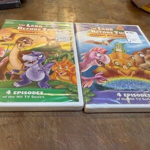The Land Before Time DVD Set (Green & Purple)